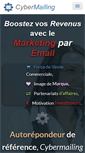Mobile Screenshot of cybermailing.com